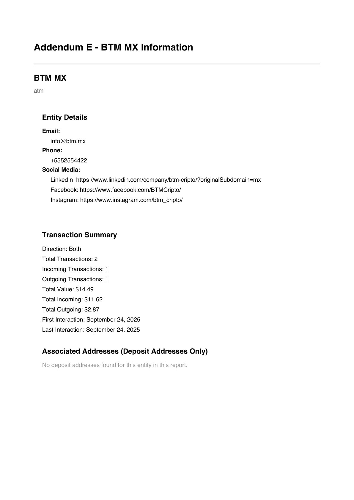 Sample Report Page 19