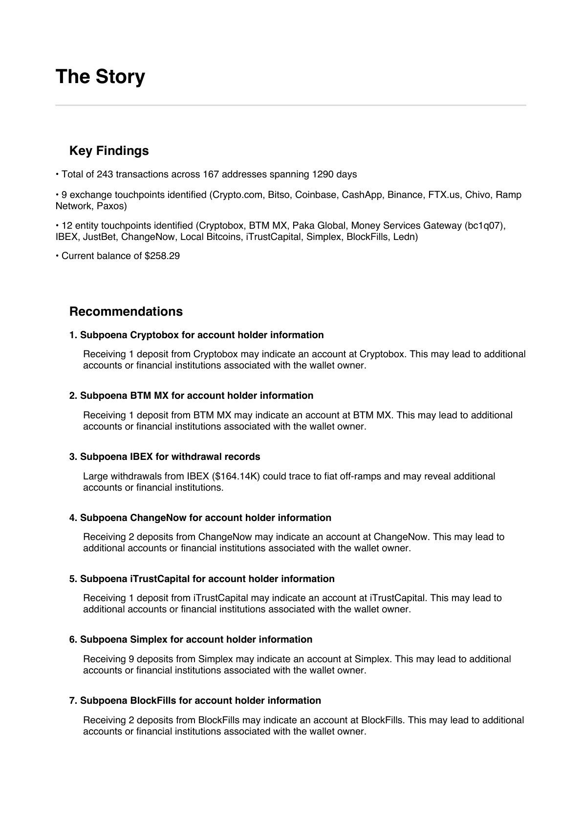 Sample Report Page 5